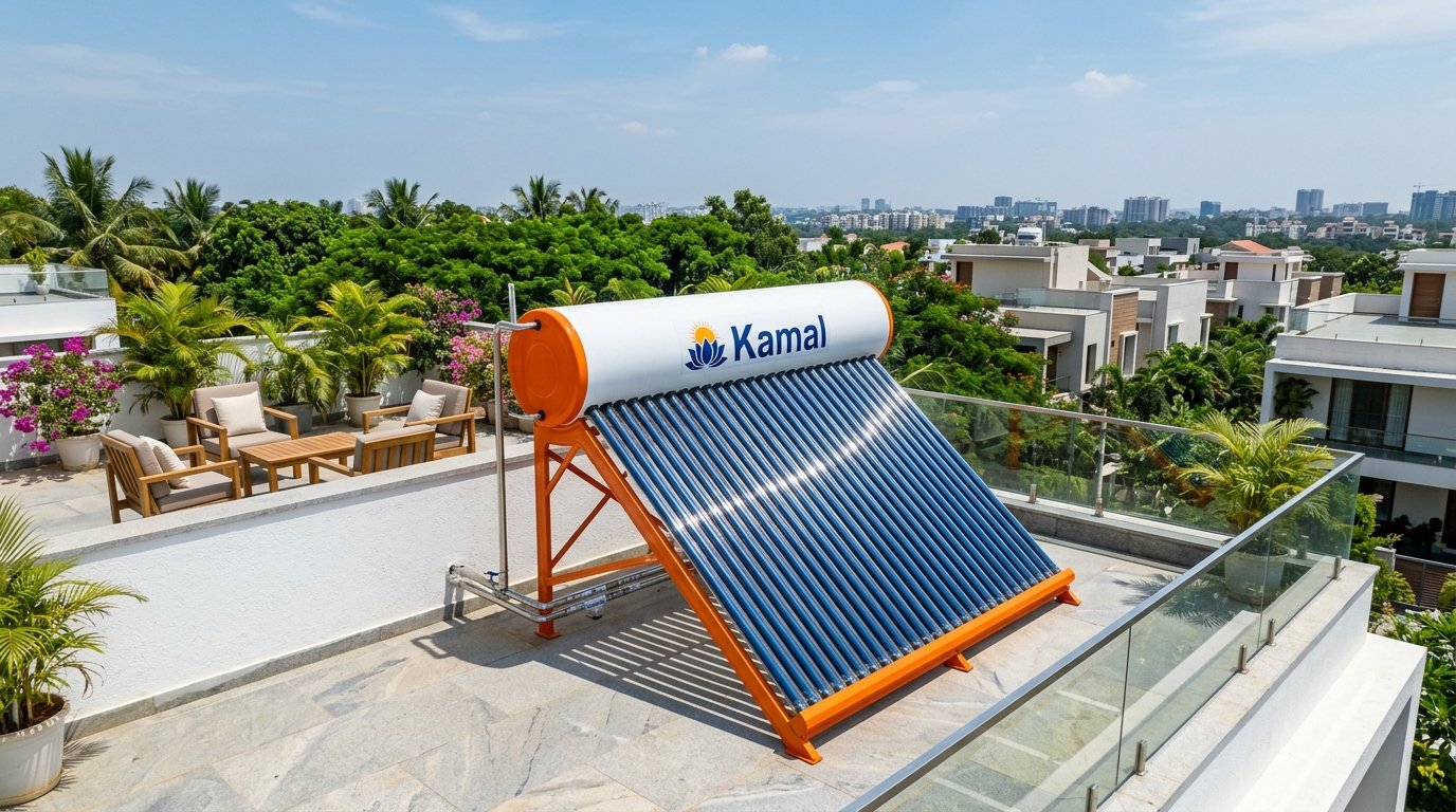 Kamal Solar Water Heater Installation Bangalore